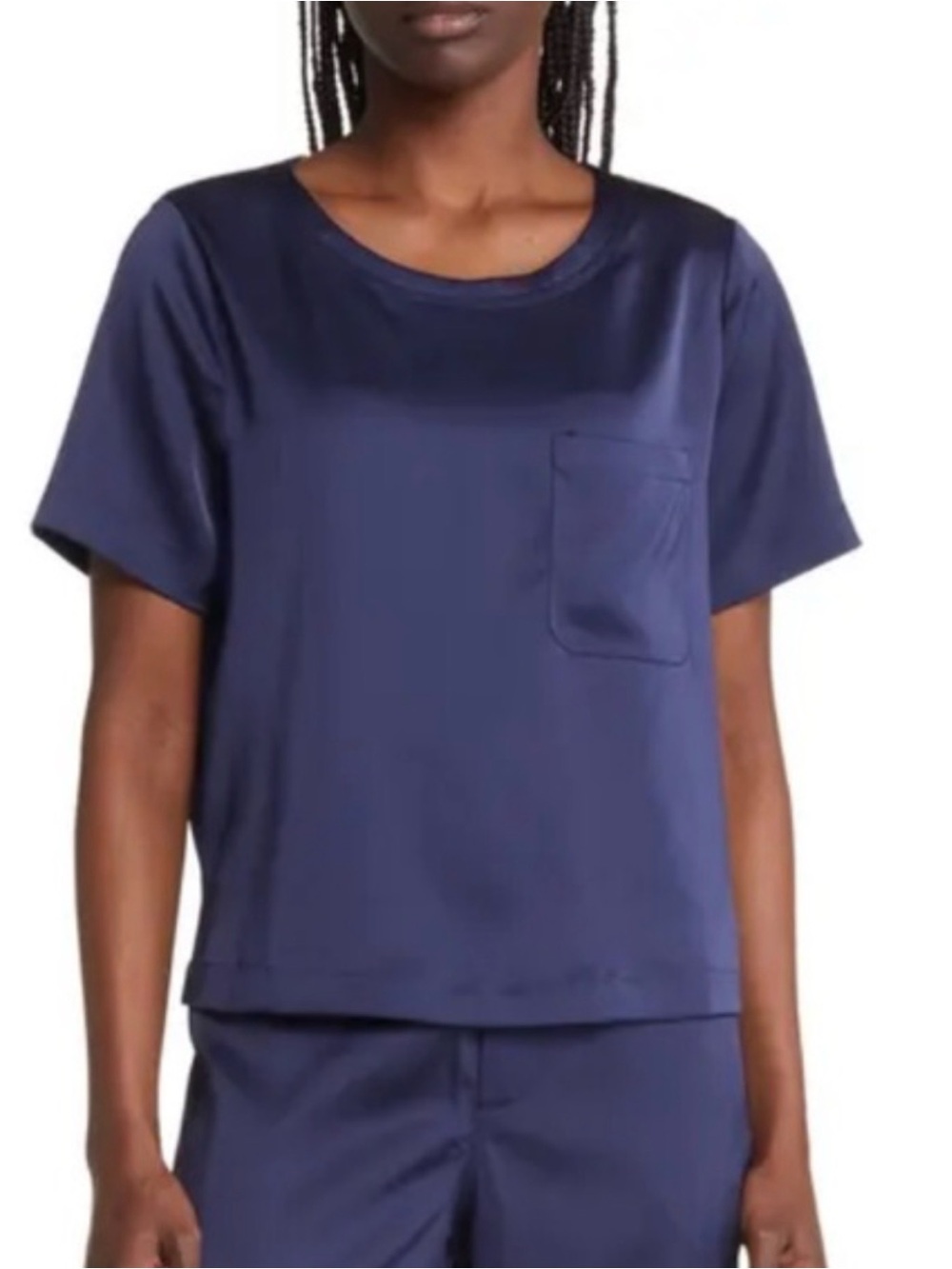 Good American Nacy boxy top